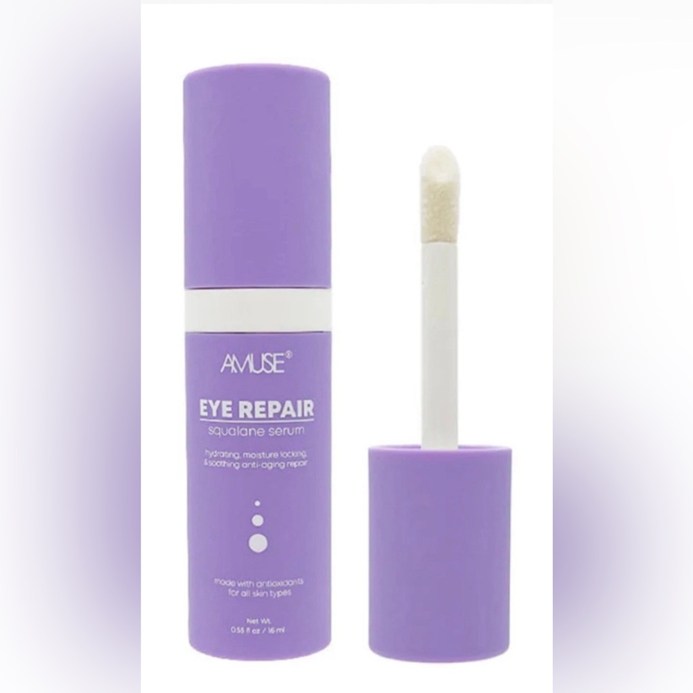 Muse Eye Repair Squalane Serum - Vibrant Purple